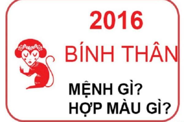 Giải Đáp Phong Thủy: Sinh Năm 2016 Mệnh Gì? Tuổi Bính Thân Hợp Màu Gì, Khắc Màu Gì?