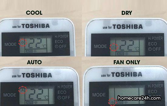 Chế độ A của máy lạnh Toshiba là chế độ gì