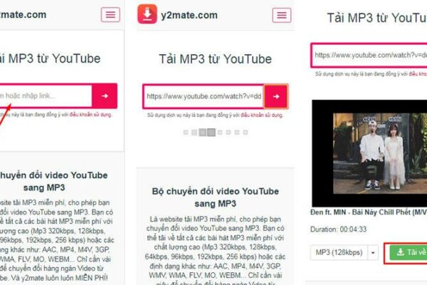 Tổng hợp 3+ cách chuyển nhạc từ youtube sang mp3 trên điện thoại