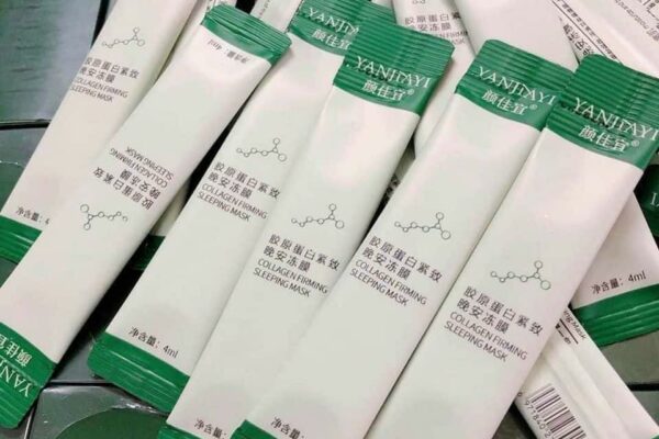 Mặt nạ ngủ thạch collagen YANJIAYI