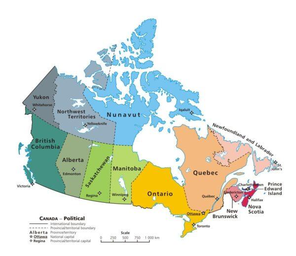 Canada có bao nhiêu tỉnh bang? Cùng tìm hiểu những điều thú vị