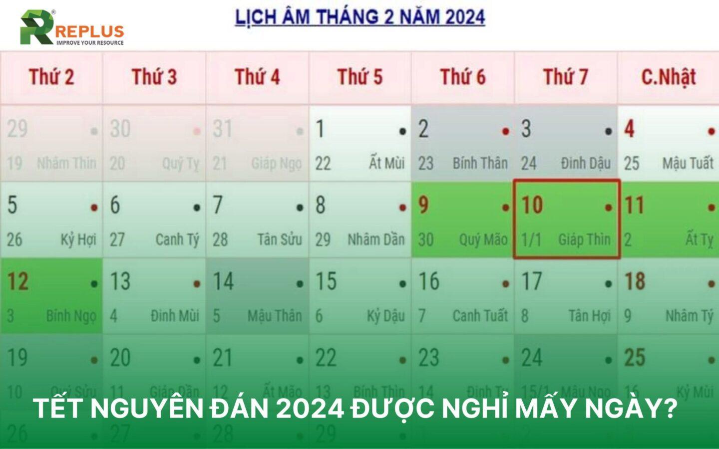 Còn bao nhiêu ngày nữa Tết Nguyên Đán Giáp Thìn 2024?