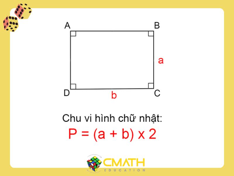 Bài tập tính chu vi hình chữ nhật lớp 4 kèm lời giải chi tiết