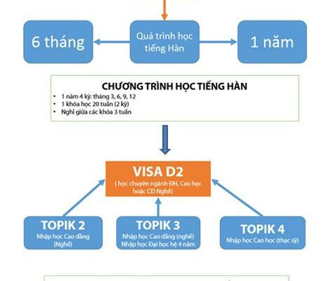 Phân biệt Visa D2 và Visa D4 Hàn Quốc