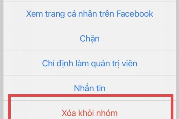 Hướng dẫn cách giải tán nhóm Messenger đơn giản
