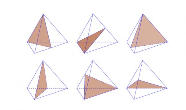 Hình tứ diện đều có bao nhiêu mặt phẳng đối xứng?