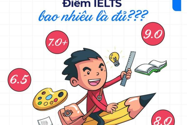 Điểm IELTS bao nhiêu là đủ để miễn thi Đại học, xin học bổng du học?