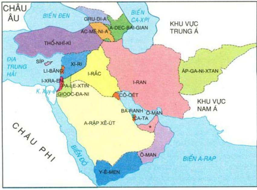 Khí hậu chủ yếu của Tây Nam Á là? Đặc điểm khí hậu tại khu vực này