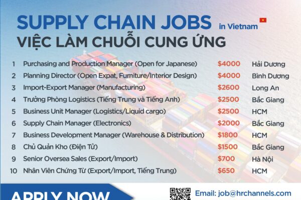 Tiết lộ mức lương ngành Logistics