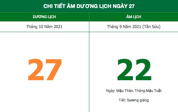 Lịch âm ngày 27/10/2021: Những điều kiêng kỵ trong ngày tam nương