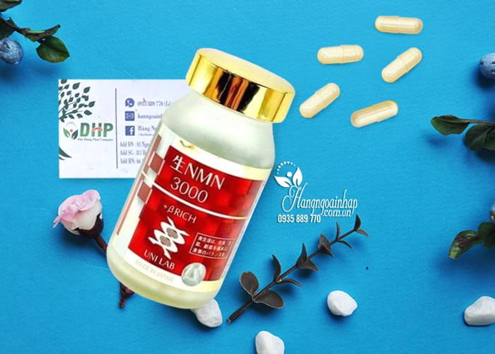 Viên uống trẻ hóa da NMN 3000 BRich Unilab 60 viên Nhật Bản