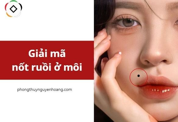 Nốt ruồi ở Môi trên, Môi dưới, Mép miệng ở Nam Nữ ý nghĩa gì?