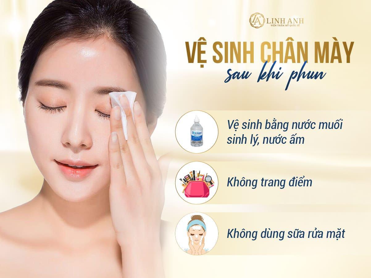 Phun chân mày bao lâu thì bong và lên màu chuẩn nhất? [Chuyên gia giải đáp]