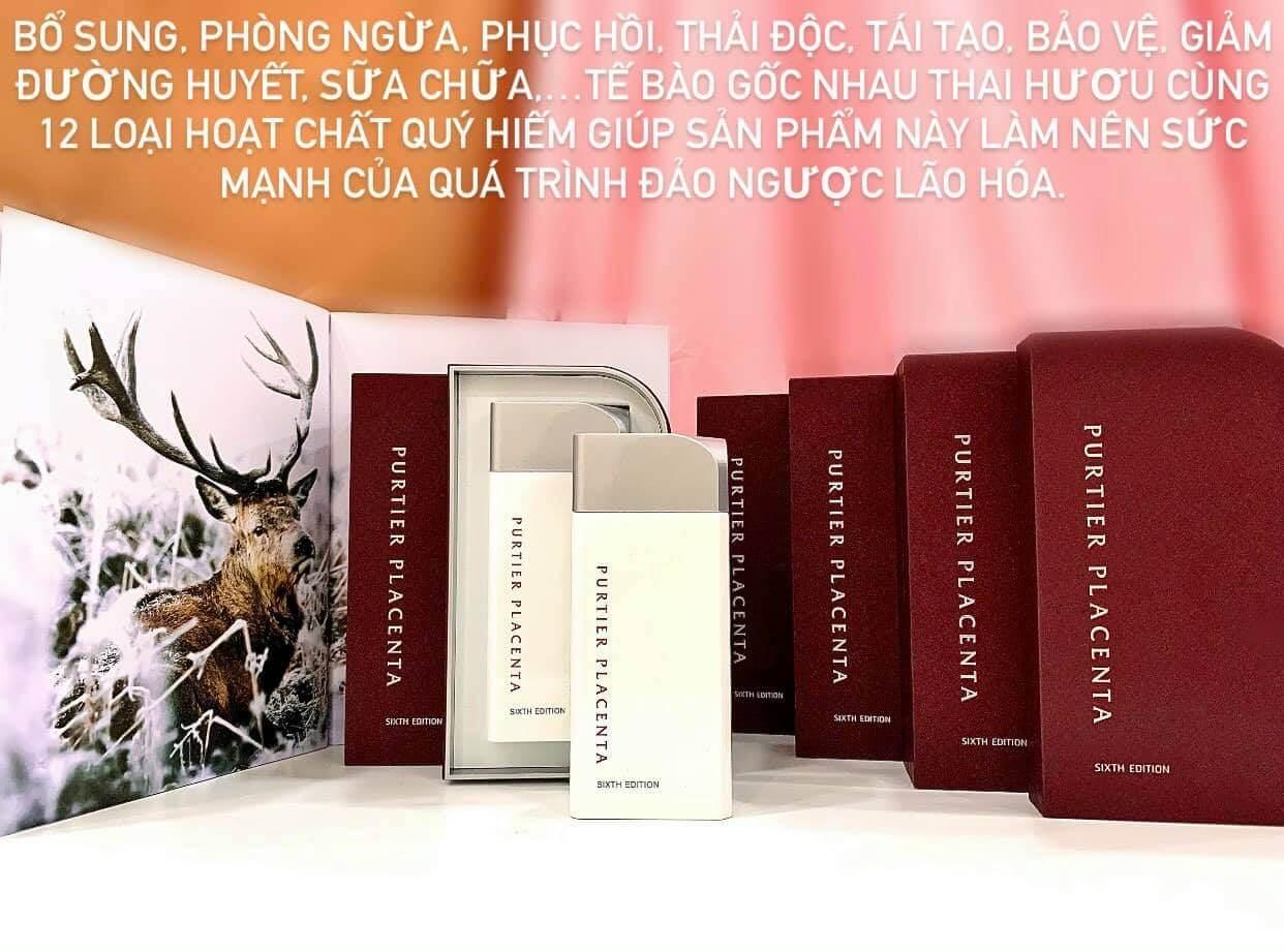 Tế bào gốc nhau thai hươu Purtier Placenta phiên bản 6