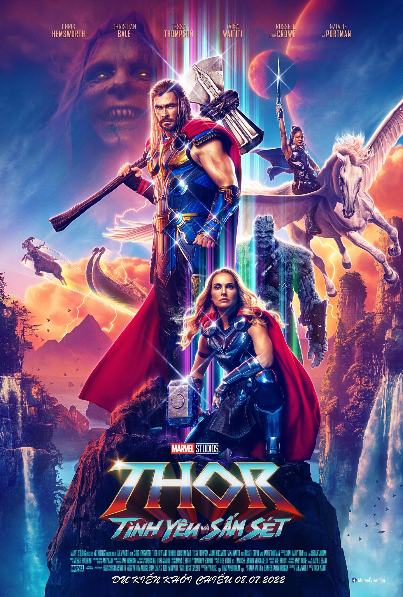 THOR: TÌNH YÊU & SẤM SÉT 												Thor: Love & Thunder