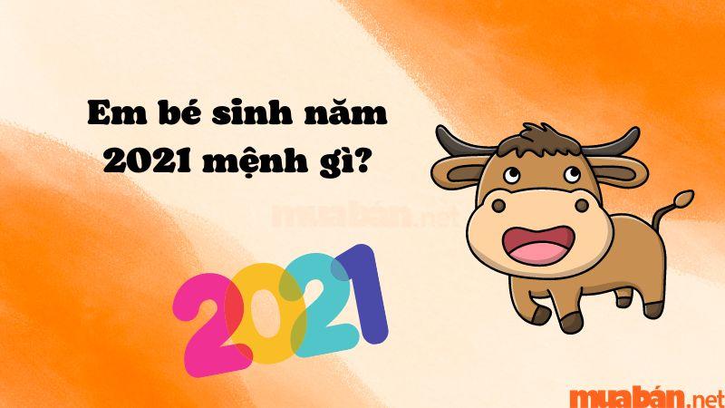 Sinh năm 2021 mệnh gì? Tất tần tật tử vi của em bé sinh năm 2021