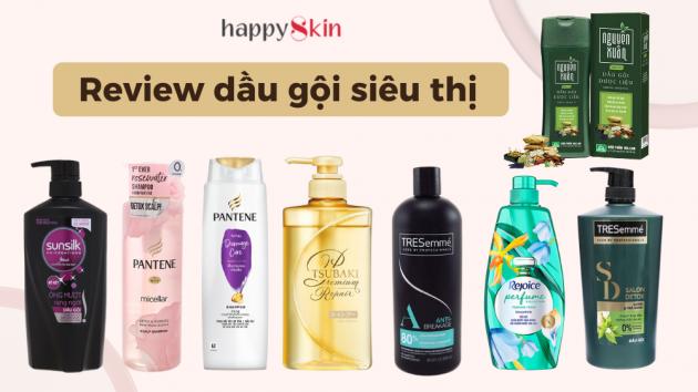 Review 8 loại dầu gội siêu thị đình đám: HIT OR MISS?