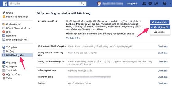 Cách làm hiện số người theo dõi trên facebook chi tiết nhất