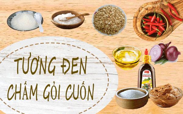 Cách làm nước chấm gỏi cuốn từ tương đen trong 3 phút