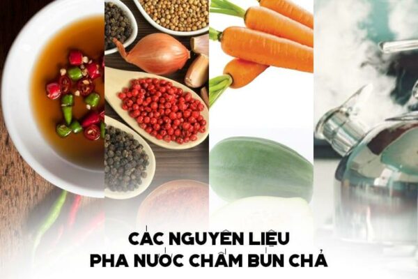 Cách pha nước chấm bún chả ngon như người Hà Nội