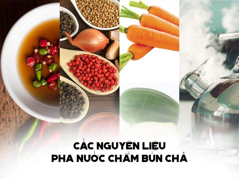 Cách pha nước chấm bún chả ngon như người Hà Nội