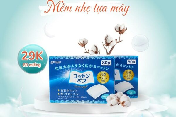 Hướng dẫn sử dụng bông tẩy trang đúng cách