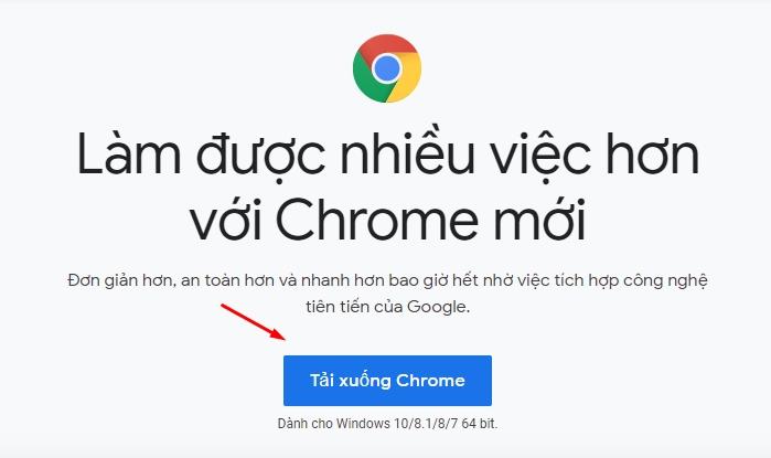 Hướng dẫn download google chrome về máy tính, cài đặt google chrome