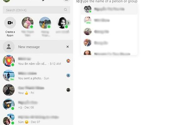 Messenger cho Windows   194.0.0.11.196 Chat Facebook miễn phí trên máy tính