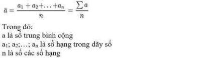 Trung bình cộng là gì? Cách tính trung bình cộng chuẩn