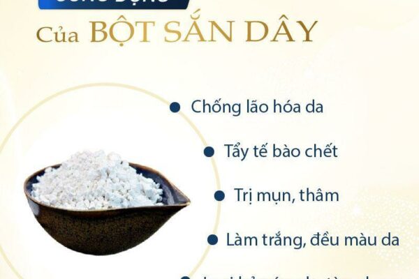 9 cách đắp mặt nạ bằng bột sắn dây trị nám hiệu quả ngay tại nhà