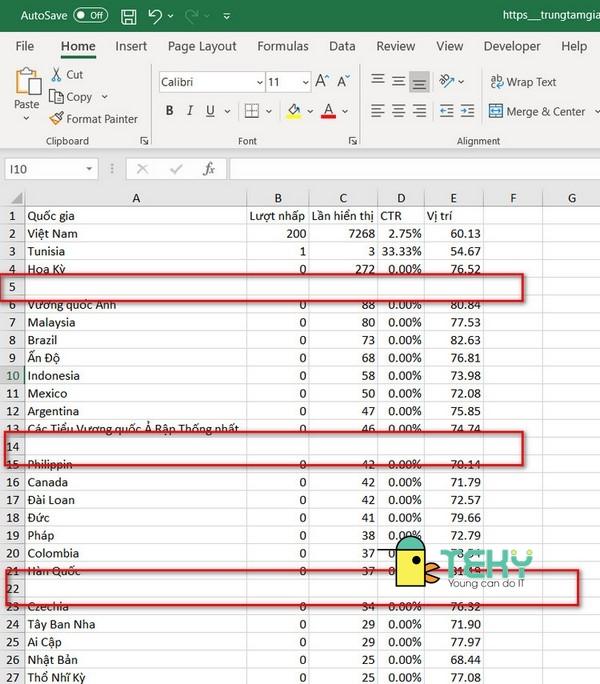 Hướng dẫn cách xóa khung, ô và cách xóa cột trong excel