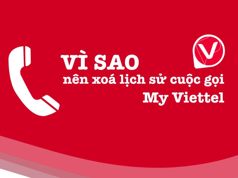 Hướng dẫn cách xóa lịch sử cuộc gọi trên My Viettel