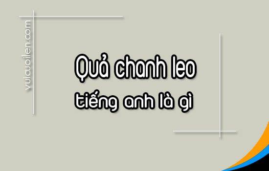 Quả chanh leo tiếng anh là gì và đọc như thế nào cho đúng