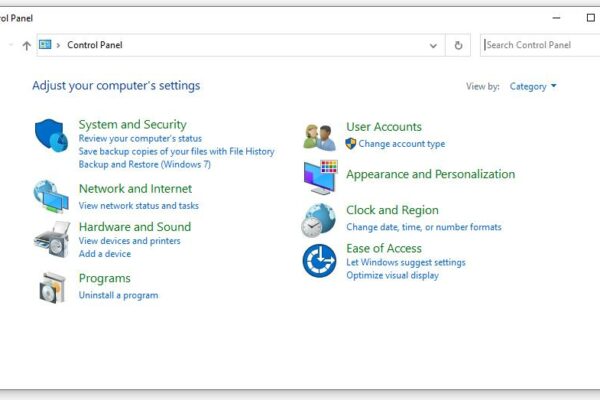 Control Panel là gì? Cách mở Control Panel Win 10