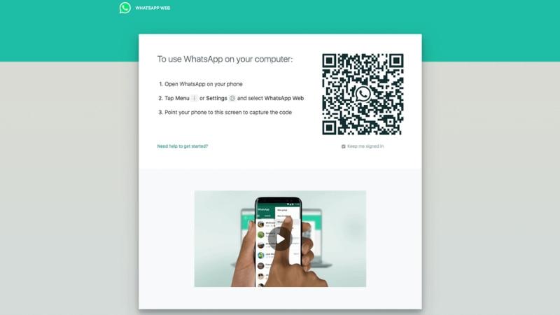 Cách đăng nhập WhatsApp web