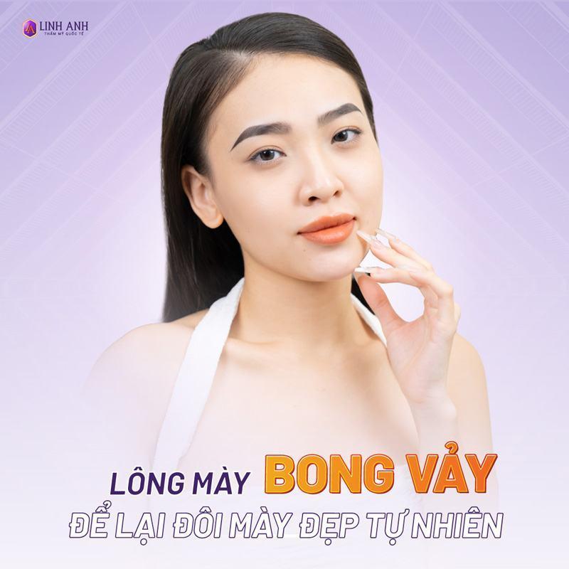 Cách nhận biết lông mày bong – Hình ảnh lông mày trước và sau khi bong