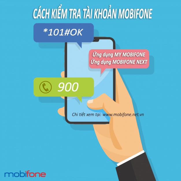 Cách kiểm tra tài khoản MobiFone tất cả các sim trả trước, trả sau