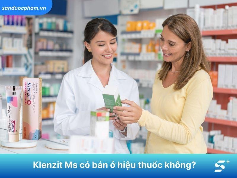 Klenzit Ms có bán ở hiệu thuốc không? Giá bao nhiêu?