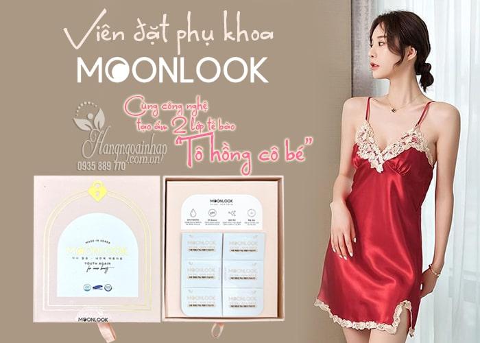 Viên đặt phụ khoa MoonLook của Hàn Quốc mẫu mới hộp 6 viên