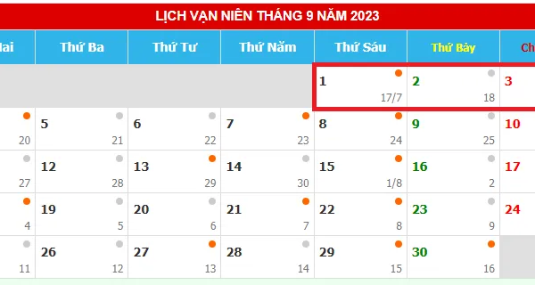 Lễ Quốc khánh 02/9/2023: Dịp nghỉ dài cuối cùng trong năm