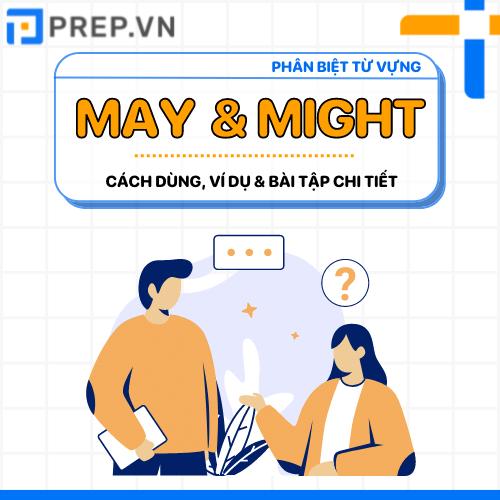 May và Might là gì? Phân biệt cách dùng cấu trúc May và Might chi tiết