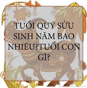 Giải đáp tuổi Quý Sửu sinh năm bao nhiêu?