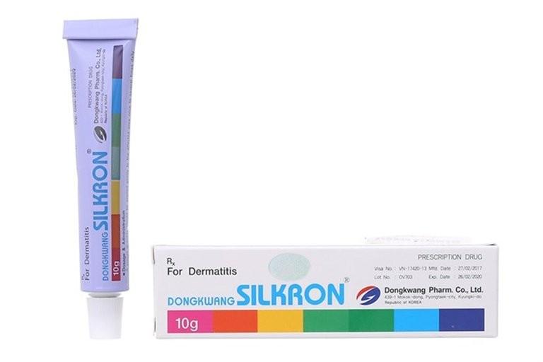 Thuốc bôi bảy màu Silkron trị bệnh ngoài da