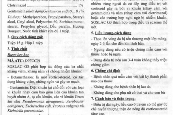 Soslac G3