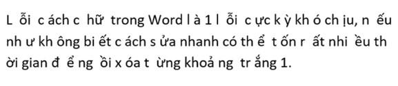 Cách khắc phục lỗi word bị cách chữ 2007, 2010, 2013, 2016, 2019