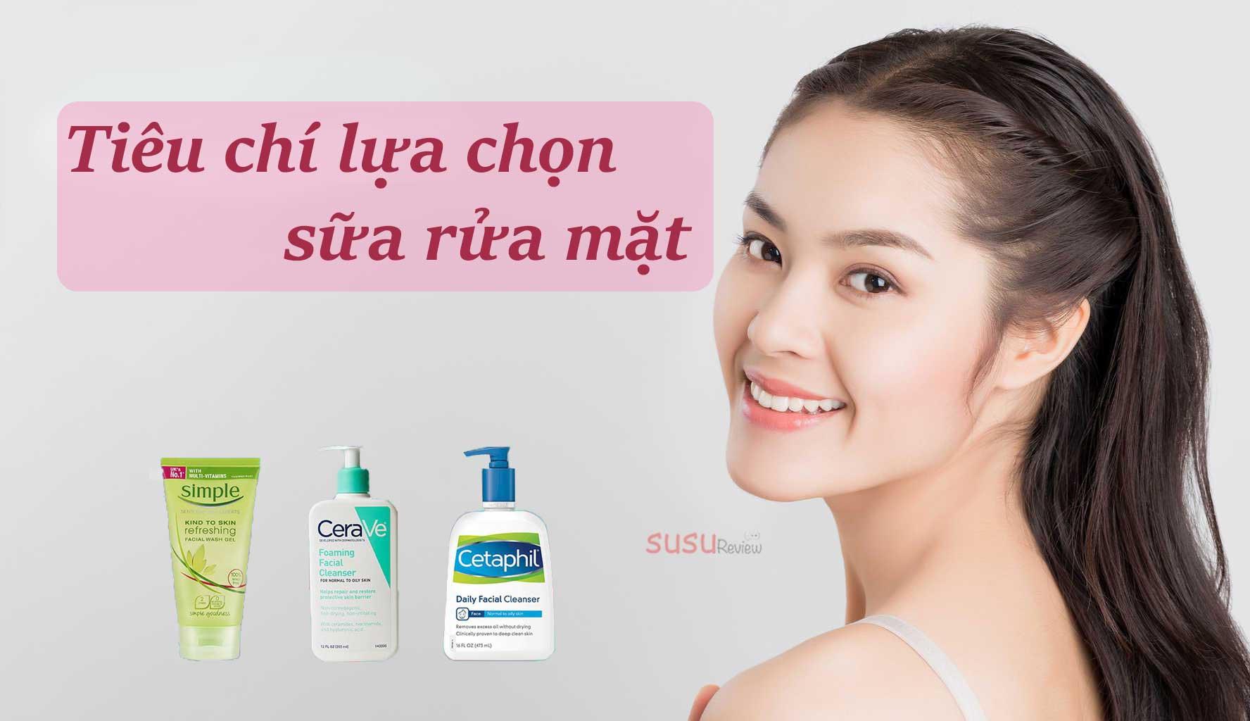 Top 10 sữa rửa mặt tốt giúp làm sạch da, ngừa mụn được yêu thích 2023