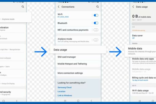Cách bật, tắt tiết kiệm dữ liệu trên điện thoại Samsung 