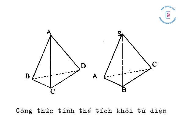 Thể tích khối tứ diện: Công thức tính và những bài tập áp dụng