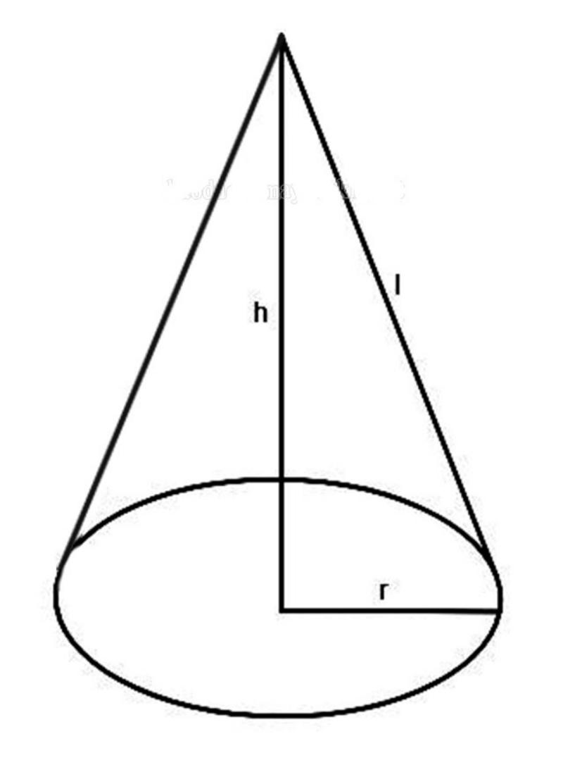 Công thức tính thể tích khối nón chuẩn kèm ví dụ dễ hiểu