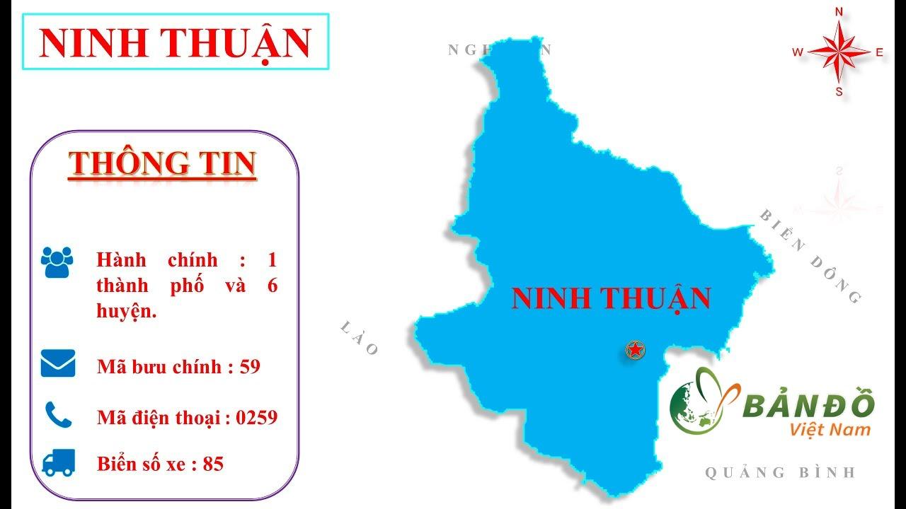 Tỉnh Ninh Thuận có bao nhiêu huyện? vị trí Ninh Thuận ở đâu Việt Nam